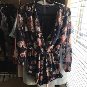 Floral romper